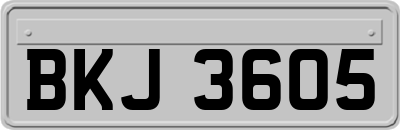 BKJ3605
