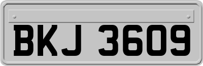 BKJ3609