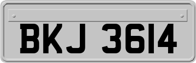 BKJ3614