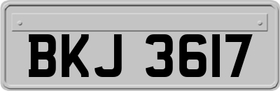 BKJ3617