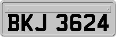 BKJ3624