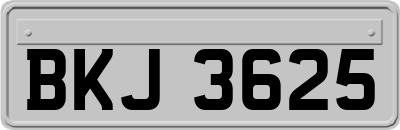 BKJ3625
