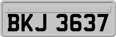 BKJ3637