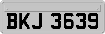 BKJ3639