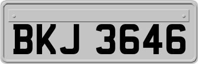 BKJ3646