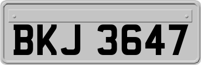 BKJ3647