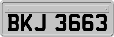 BKJ3663