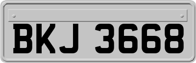 BKJ3668