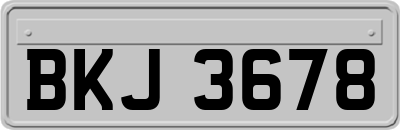 BKJ3678