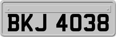 BKJ4038