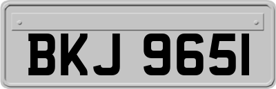 BKJ9651