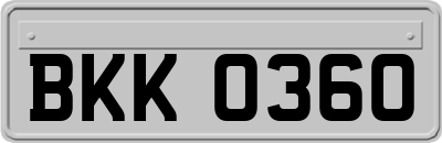 BKK0360