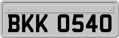 BKK0540