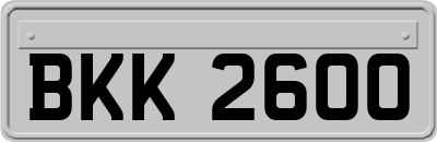 BKK2600