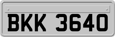 BKK3640