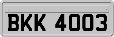BKK4003