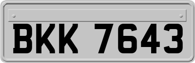 BKK7643