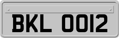 BKL0012