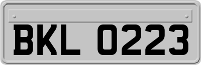 BKL0223