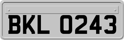 BKL0243