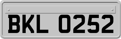 BKL0252