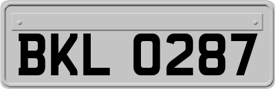 BKL0287