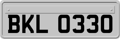 BKL0330