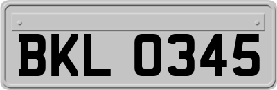 BKL0345