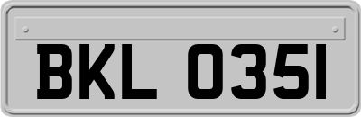 BKL0351