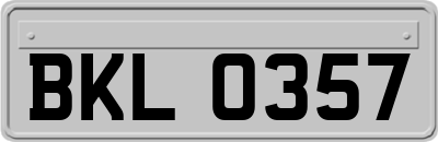 BKL0357