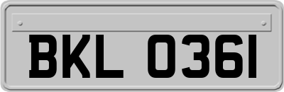 BKL0361