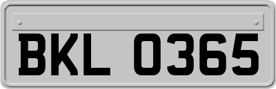 BKL0365
