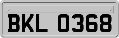 BKL0368
