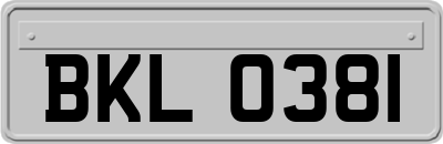 BKL0381