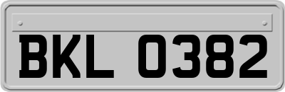 BKL0382