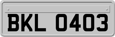 BKL0403