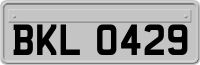 BKL0429
