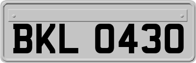 BKL0430