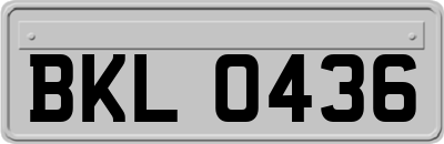BKL0436