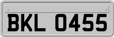 BKL0455