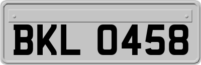 BKL0458