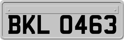 BKL0463