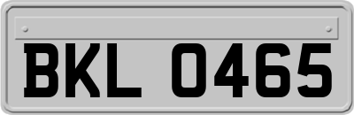 BKL0465