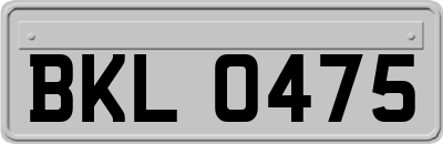BKL0475