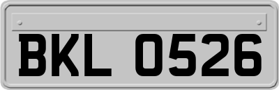 BKL0526