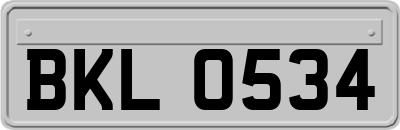BKL0534