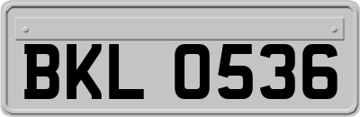 BKL0536