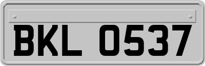 BKL0537