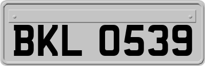 BKL0539