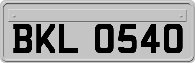BKL0540